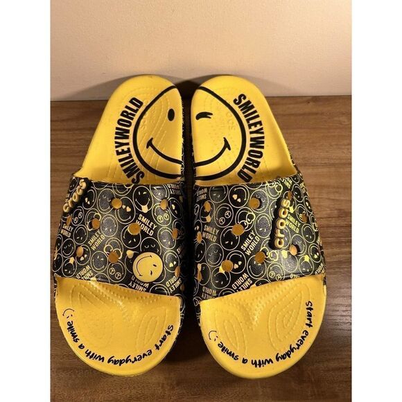 CROCS SMILEY WORLD slides - M12 - Jibbitz/ Smiley Faces main image 7